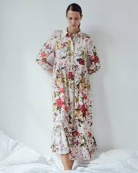 Ženska obleka floral ZARA vel. XL