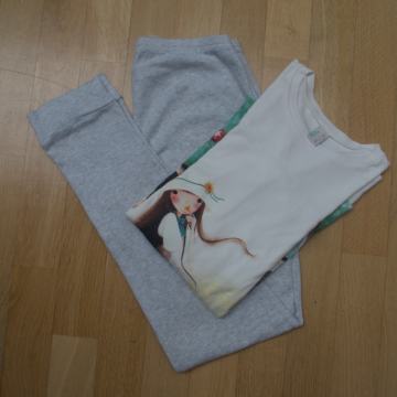 2x pižama vel. 146/152 in S