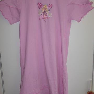 Dekliška spalna srajca s kratkimi rokavi Barbie št. 134/140, 8-10 let