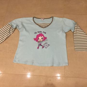 Luštna PIŽAMA I'm Rock Fan, pijama gornji+spodnji del 10/XS - UGODNO