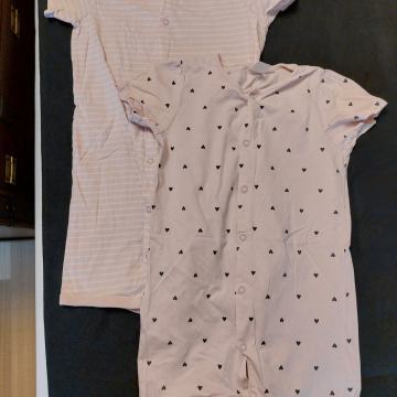 Prodam 2 poletne dekliške pižame velikosti 104
