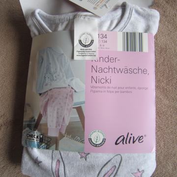 NOVA TOPLA DEKLIŠKA PIŽAMA IZ BIO BOMBAŽA ZA 8-9 LET (134)