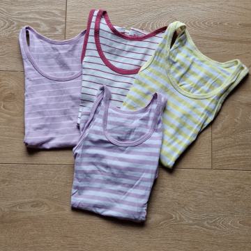 Komplet 4 spodnjih majic, punčka vel. 134/140