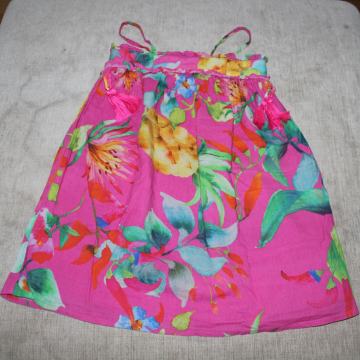 Bombažna obleka Next 122 cm / 7 yrs