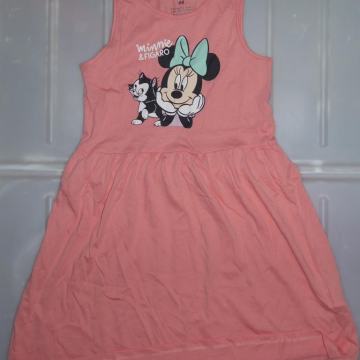 Dekliška obleka brez rokavov Disney Minnie H&M 134/140, 8-10 let