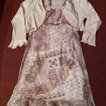 Dekliška obleka z bolerom, C&A, št. 158