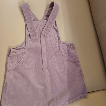 Dekliška oblekica iz žameta