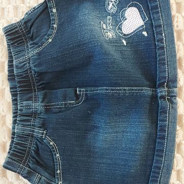 Dekliško krilo jeans 8 let