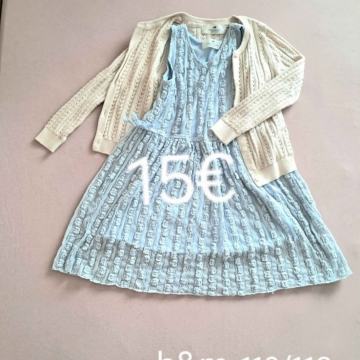 H&M komplet oblačila za deklico 116