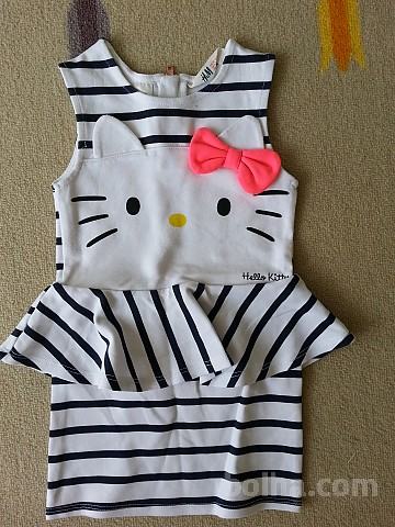 HELLO KITTY OBLEKICA H&M 92