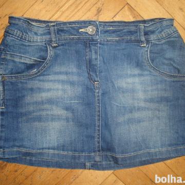 Jeans mini krilo-158