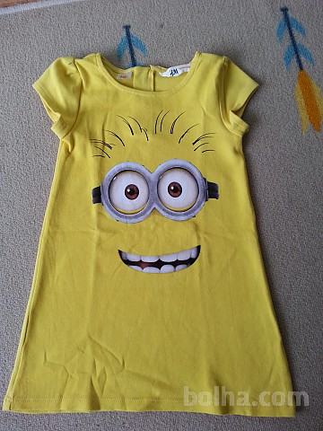 MINIONS H&M OBLEKICA 98/104, NOVA