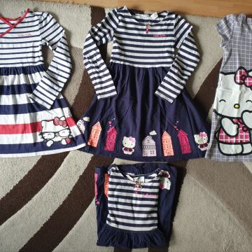 OBLEKA HM HELLO KITTY 122/128