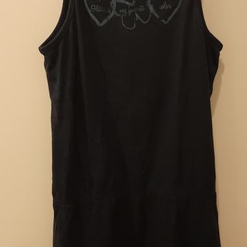 Obleka S.Oliver 128 (7-8 let) 1x oblečena, temno modra