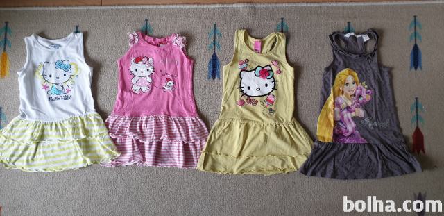 OBLEKICE HELLO KITTY IN ZLATOASKA 104