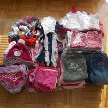PAKET OBLAČIL ZA PUNČKO 12 - 18 MESECEV