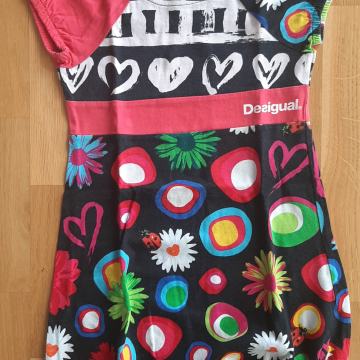 Desigual dekliška oblekica za starost 5/6 let