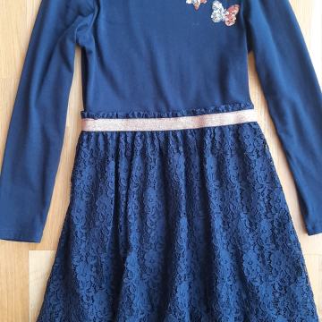 Prodam S.Oliver dekliško oblekico št 128