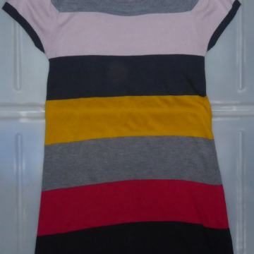 H&M 134/140 celoletna dekliška obleka s kratkimi rokavi, 8-10 let