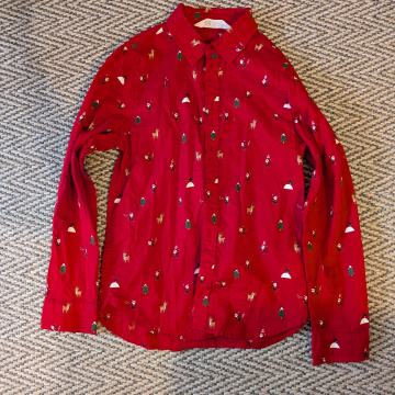 Božična bombažna srajca H&M 140 cm