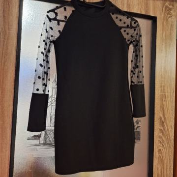 Dekliška elegantna obleka 134/140