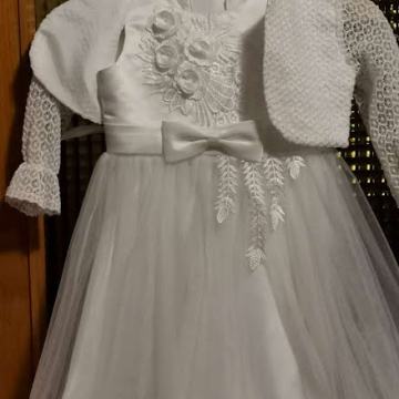 Dekliška elegantna obleka