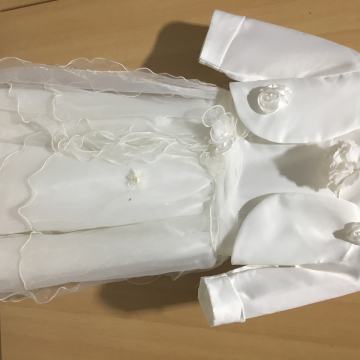 izjemno lepa dekliška obhajilna obleka