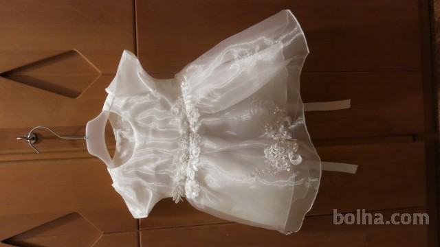 Krstna oblekica za deklico