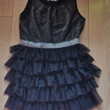 Obleka punčka H&M, vel. 146 (bolj 140)