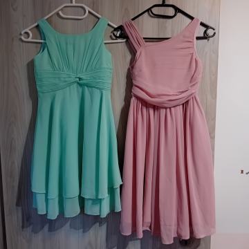 Prodam svečane oblekice v št 128/134(10€komplet)