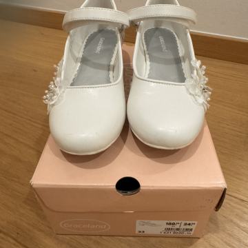 Balerinke - dekliški svečani čevlji št. 34