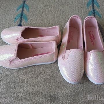 ESPADRILE/BALERINKE NOVE 27/28 roza blečeče