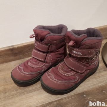 GEOX dekliški zimski gležnarji škornji št. 28