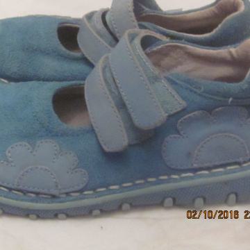 Modre balerinke PAMI-usnjene, št.29