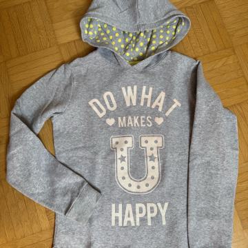 3x Sweatshirt, kapucar, T-shirt 158 - 164