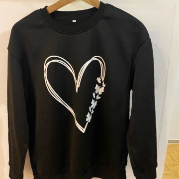 ČRN DEKLIŠKI PULOVER DVA KOMADA, št. M