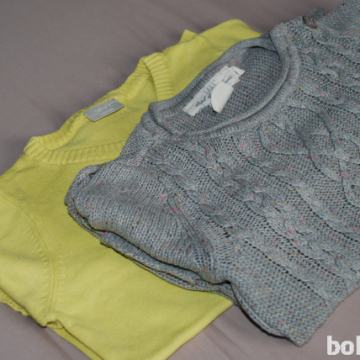 Dekliški pulover H&M in jopica Name it vel. 116 (5-6 let)