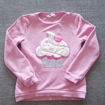 Dekliški pulover H&M št. 122-128