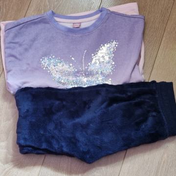 Komplet pulover+ hlace, puncka vel.128