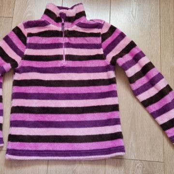 Pulover flis, puncka vel 134/140