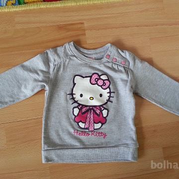 PULOVERČEK HELLO KITTY C&A 80 - NOV