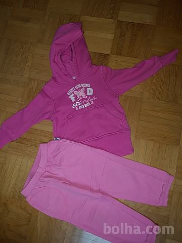 SWEATSHIRT majica s kapuco + trenerka vel. 98-104 (pkt 226)