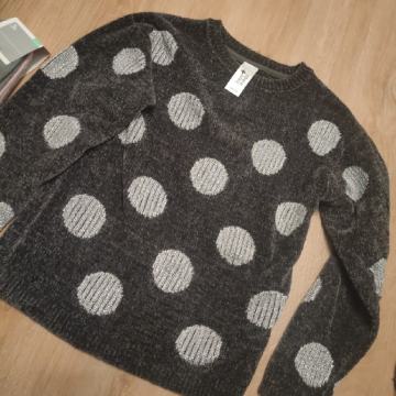 Topel pulover, dekliški 134-140