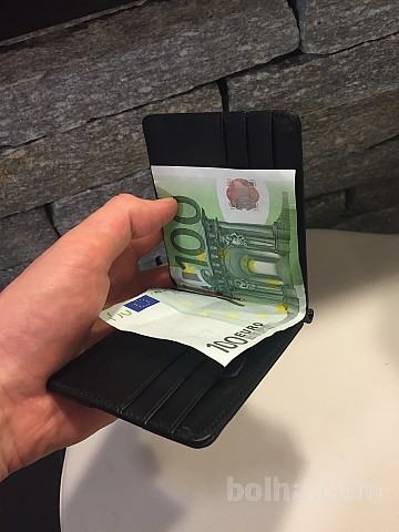 Denarnica na sponko za denar