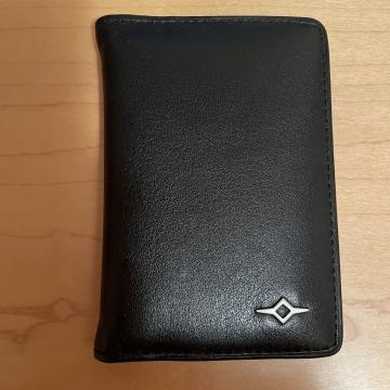 ETUI ZA KARTICE, VIZITKE, NOV, ČRN