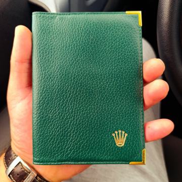 Rolex usnjeni etui za potni list