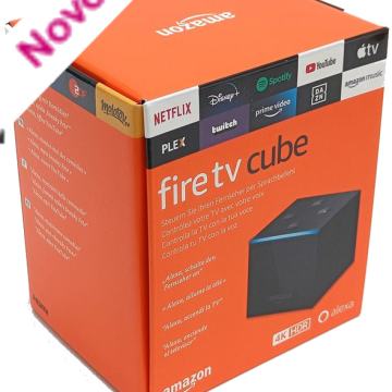 Amazon Fire TV CUBE 4K 2.generacije 6 jedrni procesor Alexa,Echo