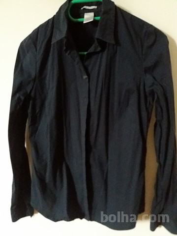 BLUZA - SRAJCA TEMNO MODRA št. 34/36