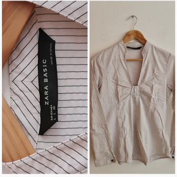 BLUZA - št.L ■ZARA BASIC ■raztegljivo ■nova