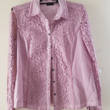 BONITA ROZA ČIPASA BLUZA 42